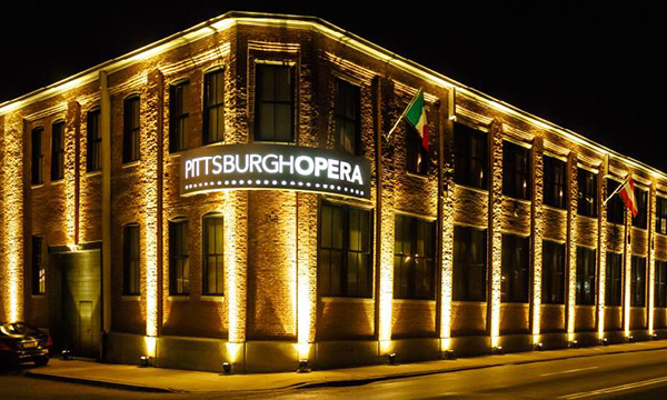 Exterior of Pittsburgh Opera