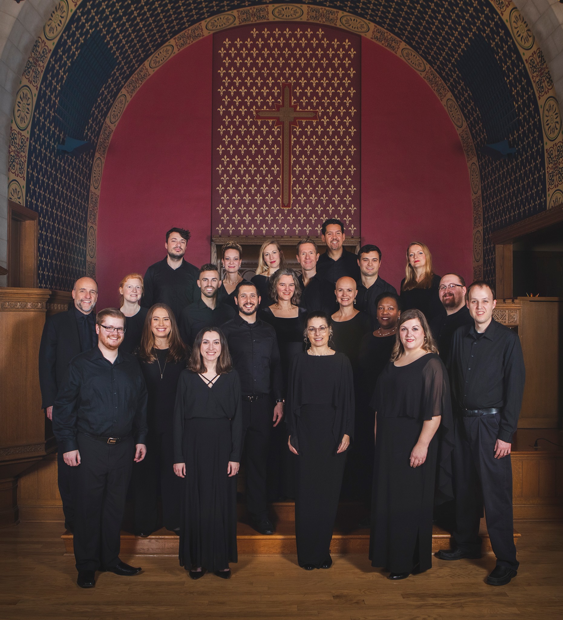 Members of Pittsburgh Camerata choir