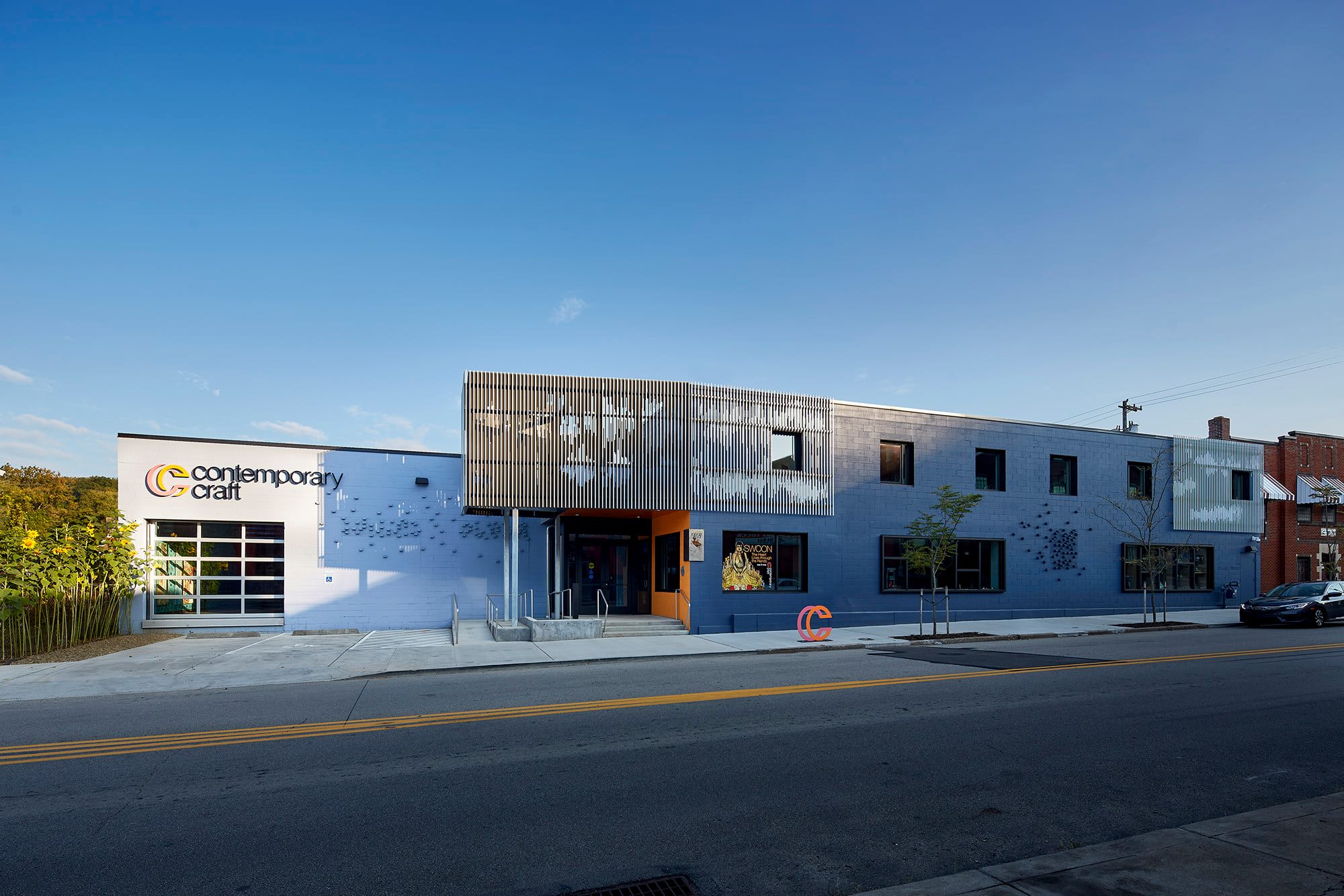 Contemporary Craft building
