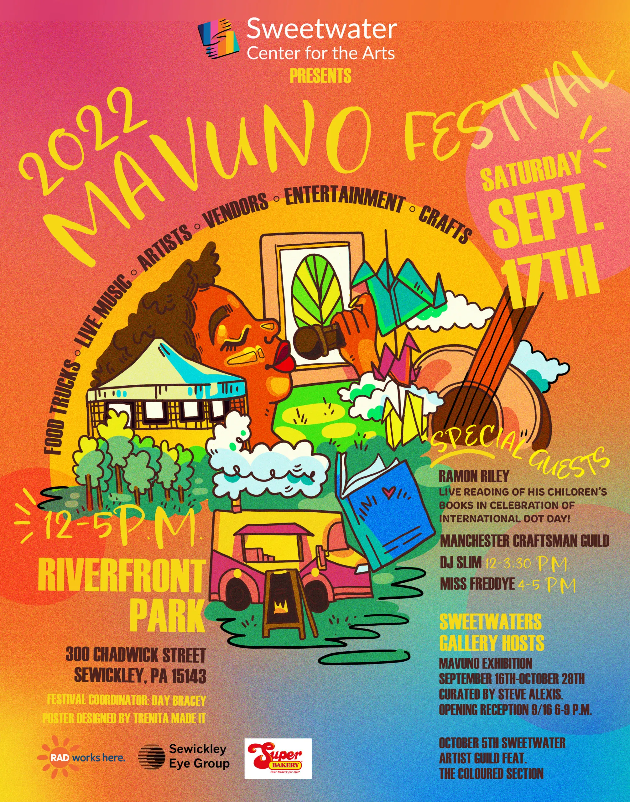 Information about Mavuno Festival - Noon to 5 PM on September 17 at Riverfront Park in Sewickley