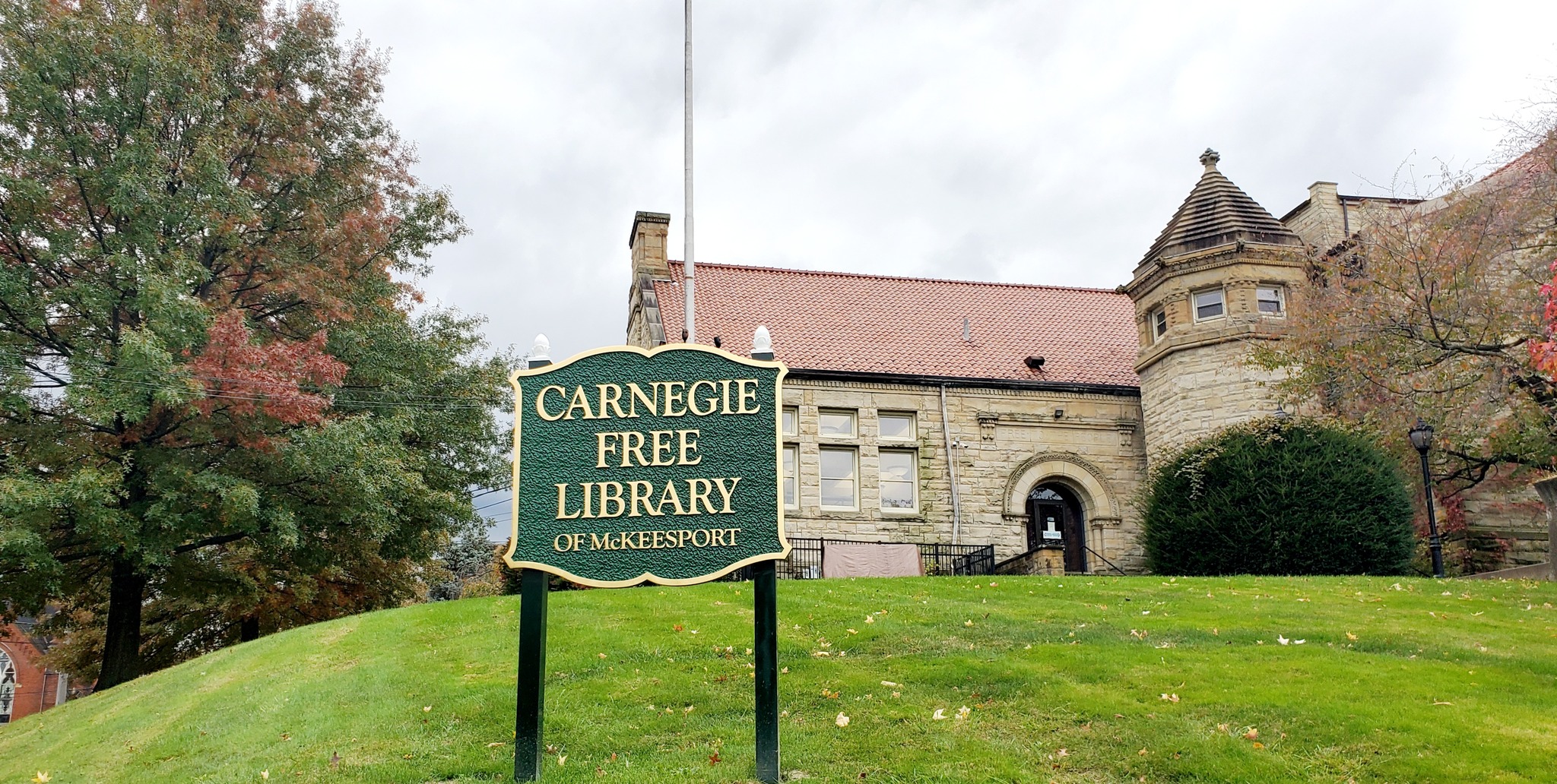 Exterior image of McKeesport library