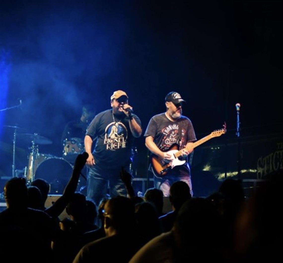 Joe Wodarek & 51 South on stage