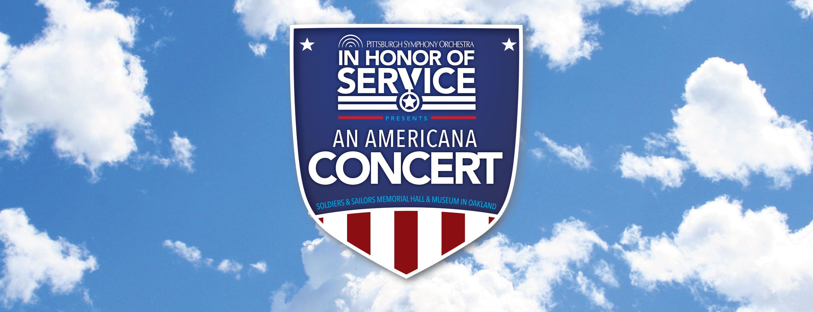 Pittsburgh Symphony Orchestra In Honor of Service presents An Americana Concert - Soldiers & Sailors Memorial Hall & Museum in Oakland