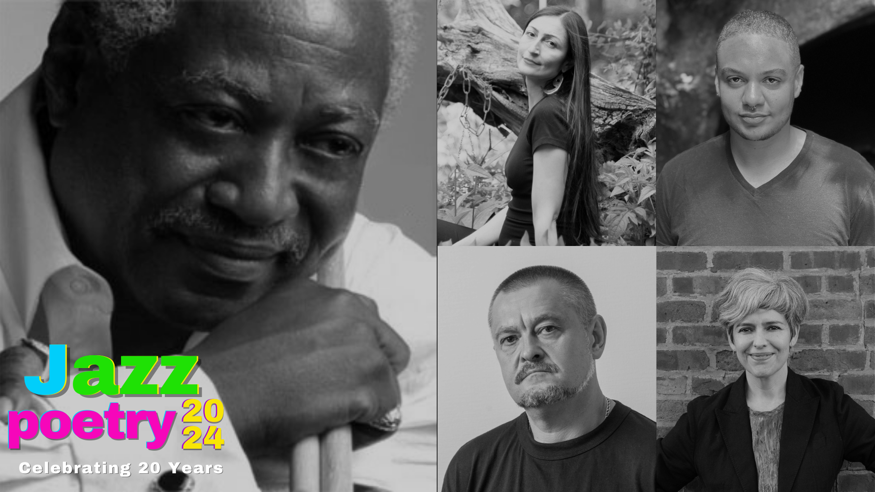 photos of Roger Humphries and RH Factor, Sahar Muradi, Xan Forest Phillips, Volodymyr Rafeyenko & Mónica de la Torre