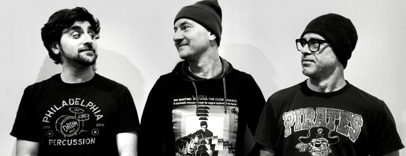 Black and white photograph of Norside Organ Trio